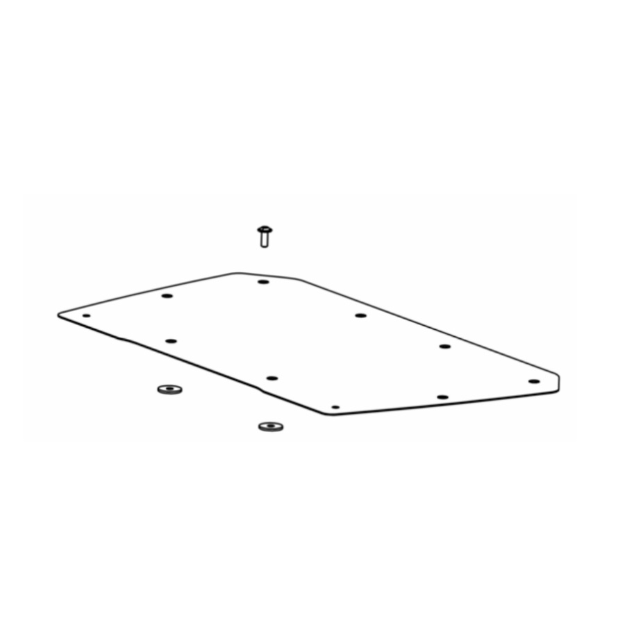 Plate kit top cover a 100