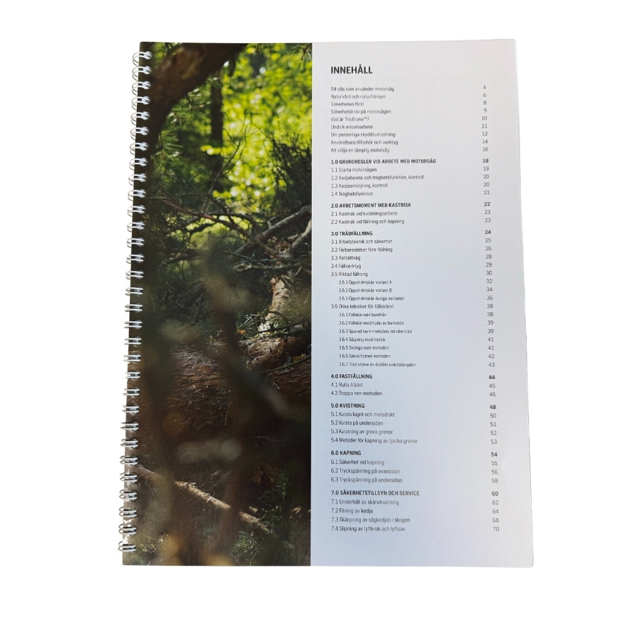 Arbete med motorsåg - Del 1