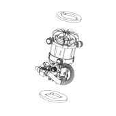 Gasket foam motor cover Gasket foam motor cover