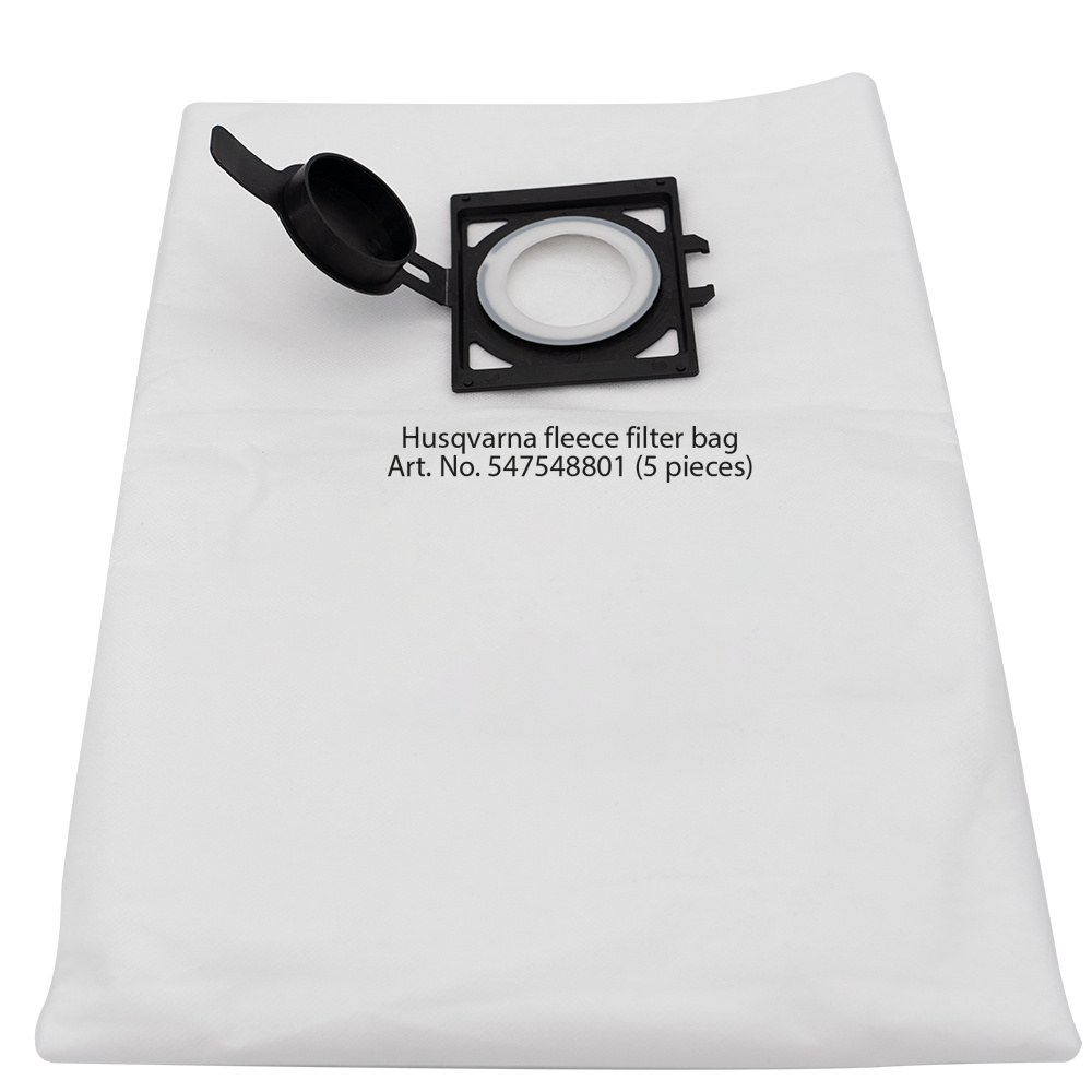 Väska fleece filter, 35 l 5 pcs