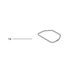 Tätningslist Display / Klippsystem 305E, 310, 315, 315X, 320, 430X, 450X Nera Tätningslist Display / Klippsystem 305E, 310, 315, 315X, 320, 430X, 450X Nera