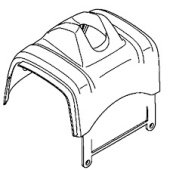 Cylinderkåpa 5758650-02 Cylinderkåpa 5758650-02