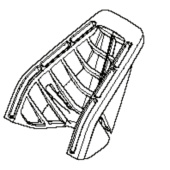 Låshandtag, Dust Reducer Låshandtag, Dust Reducer