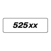 DECAL NAME 525PT5S DECAL NAME 525PT5S