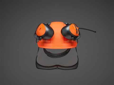 Hjälm Husqvarna Functional med FM radio