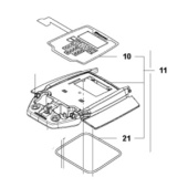 Täcklocksats med tangentbord Täcklocksats med tangentbord
