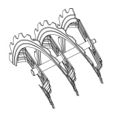 Auger 14In,Ribbon,30,Ls,Lh Ma4 Auger 14In,Ribbon,30,Ls,Lh Ma4