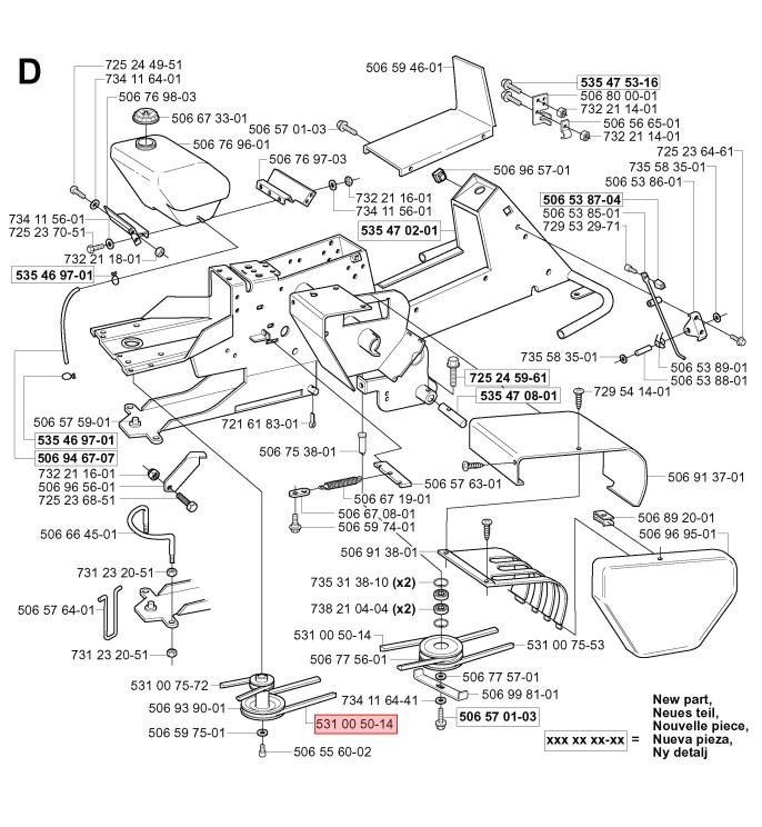 Drivrem Rider 11, 13, 970, Proflex 1200, FRM13