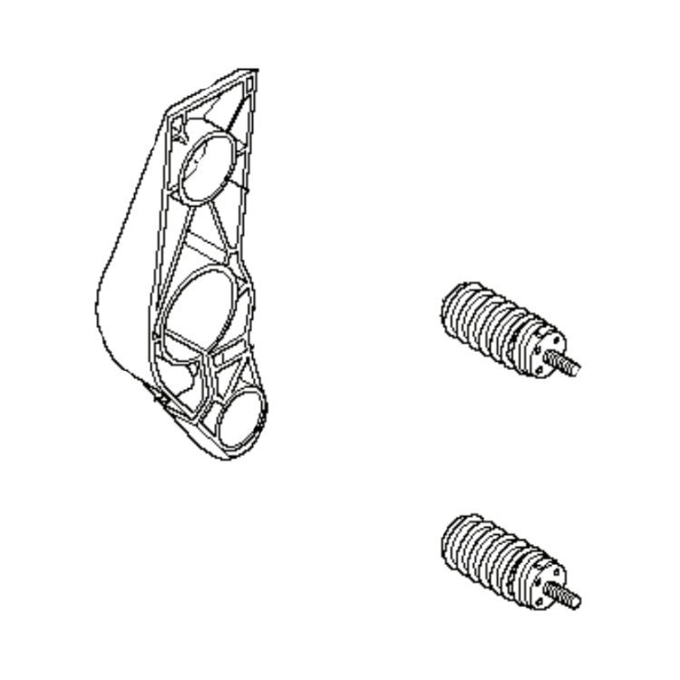 Holder Kit Antivibration 5911860-01
