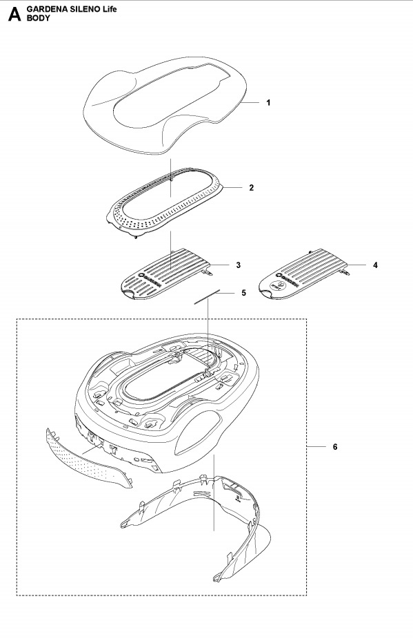 Toppkåpa Gardena Sileno Life