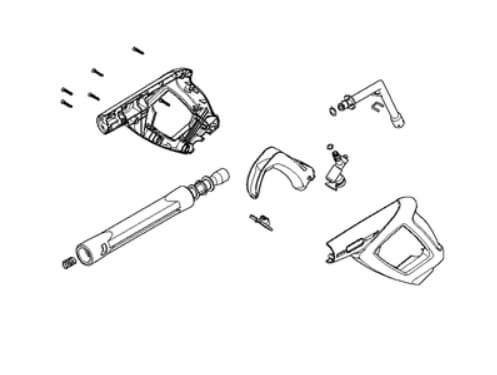 Handtag Avtryckare PW350, PW360, PW450, PW460, PW480, PW490