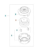 Spole E35B trimmerhuvud Spole E35B trimmerhuvud