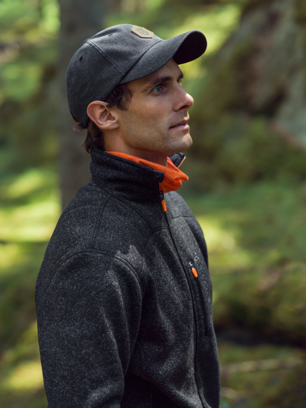 Husqvarna Xplorer Fleecejacka Granitgrå Herr