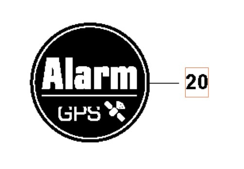 Alarm, Gps Klistermärke