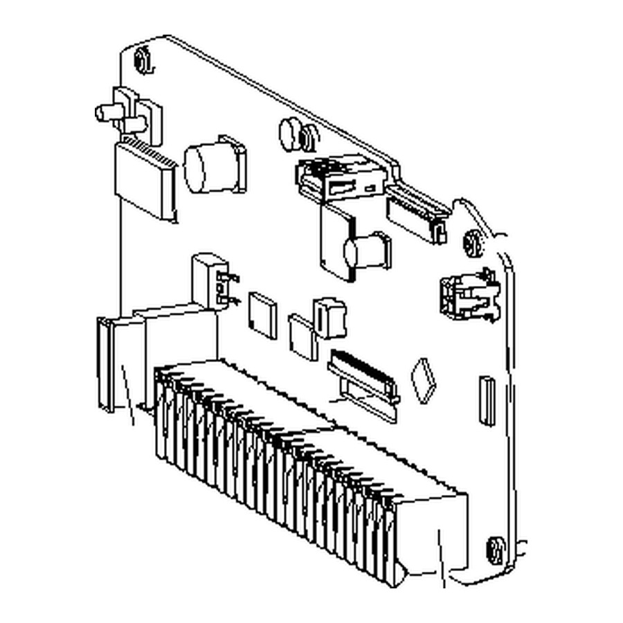 Control panel circuit board