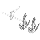 Rh auger ribbons Rh auger ribbons