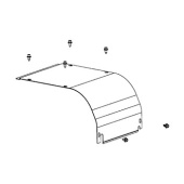 Frame cover and hardware Frame cover and hardware