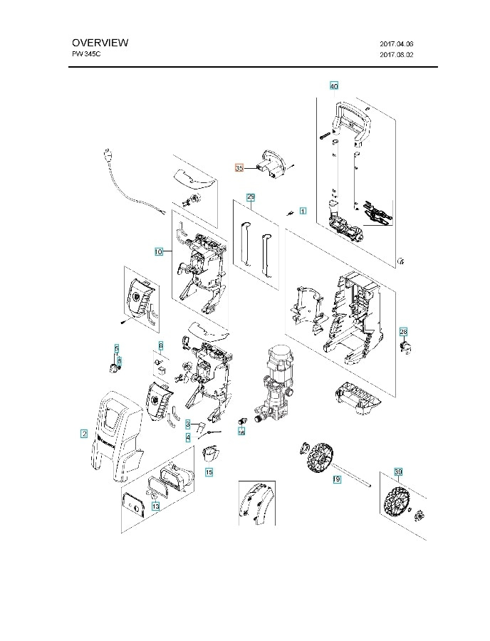 Bracket Hose Hook Dark Grey