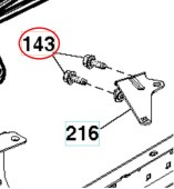 Skruv 5/16-18 X 1/2In St Clear