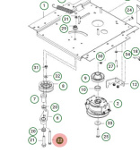 Screw hex head 3/8-16 x 3.54 i Screw hex head 3/8-16 x 3.54 i