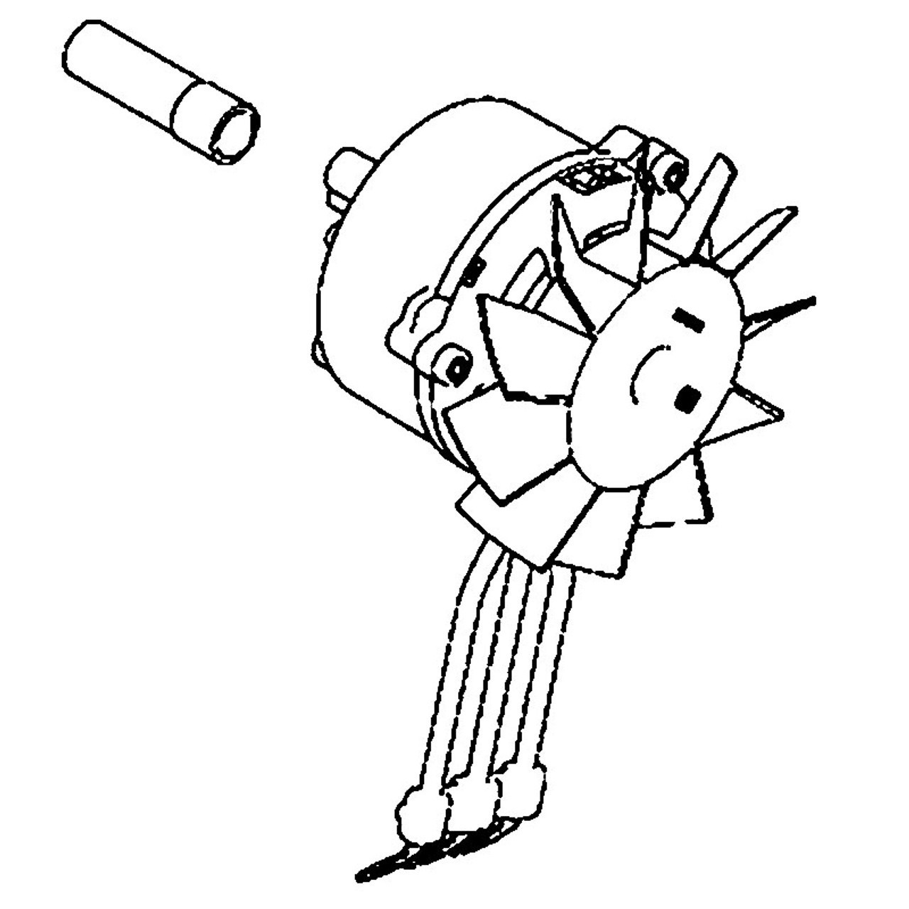 Motor Husqvarna 535iFR, 535iRX, 535iRXT