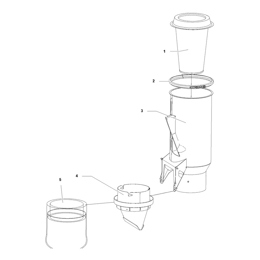 Filter tank orange