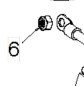 Nut Lock Nut M6 Nyloc Insert H Nut Lock Nut M6 Nyloc Insert H