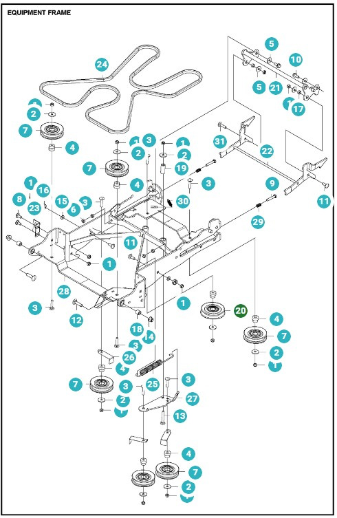 Pulley Assy With Bearing Spa D