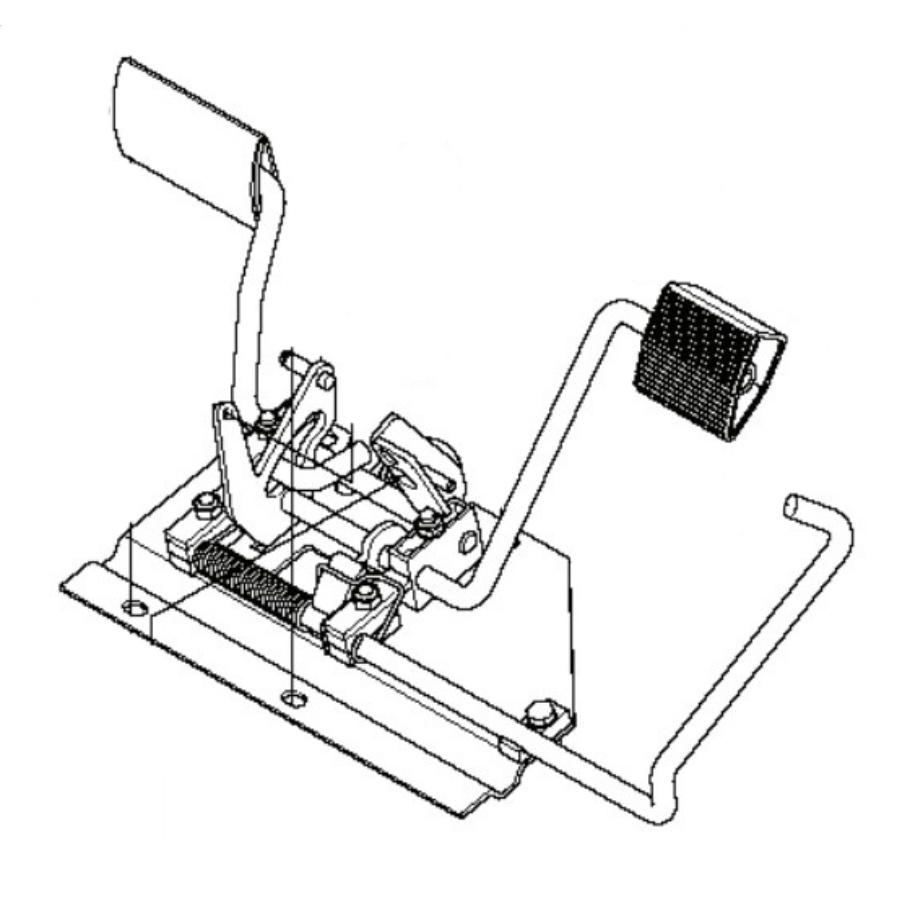 Pedal Plate Assy With Bearing