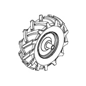 Right Wheel 3,50X6 Right Wheel 3,50X6