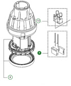 Connector motor plug connector Connector motor plug connector