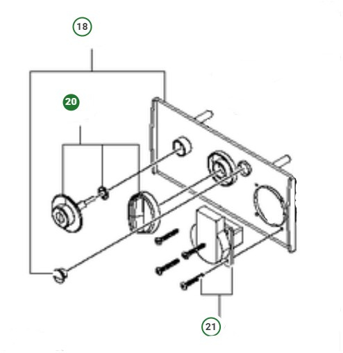SWITCH SWITCH KNOB KIT S 25