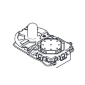 Holder assy mower rtk no radio Holder assy mower rtk no radio