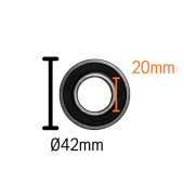 Kullager 6004-2RS Kullager 6004-2RS