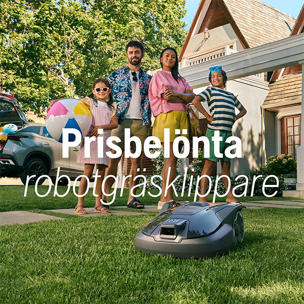 Husqvarna Automower® 410VE Nera Robotgräsklippare | Garage på köpet!