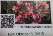 Dekalset Automower 310/315 Pink Oktober Dekalset Automower 310/315 Pink Oktober